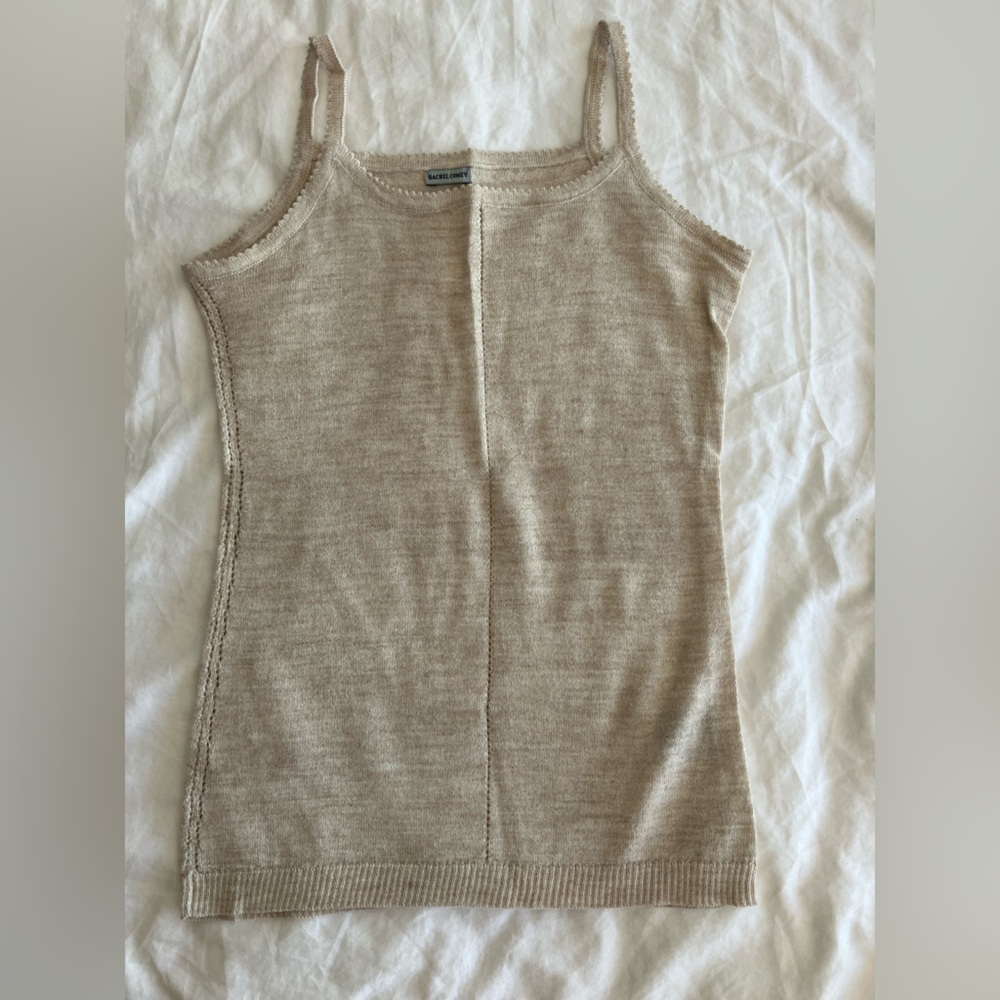 Rachel Comey Cream Knit Top